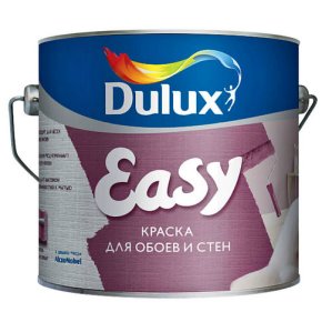Краска ВД DULUX Easy BW для обоев и стен  5л