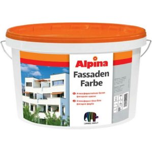 Краска ВД Alpina Fassadenfarbe фасадн суперстойк для нар и вн раб 5л