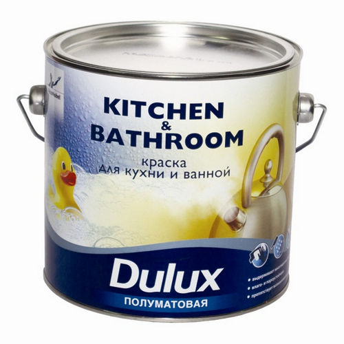 Краска ВД DULUX для кухни и ванной п/мат BW 2,5л
