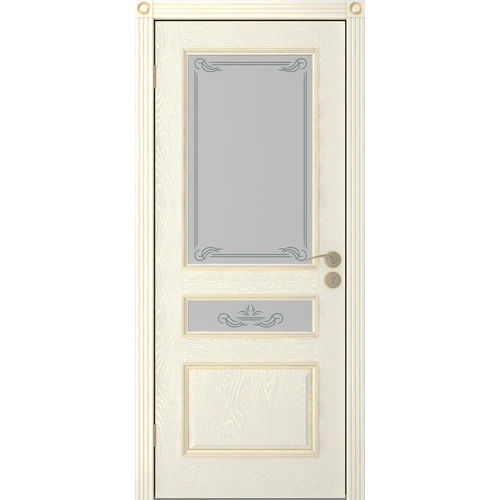 Дверь (Эмаль) Вена 20-6 эмаль крем остекленная